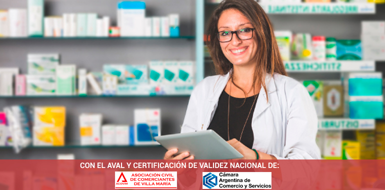 Auxiliar en farmacia